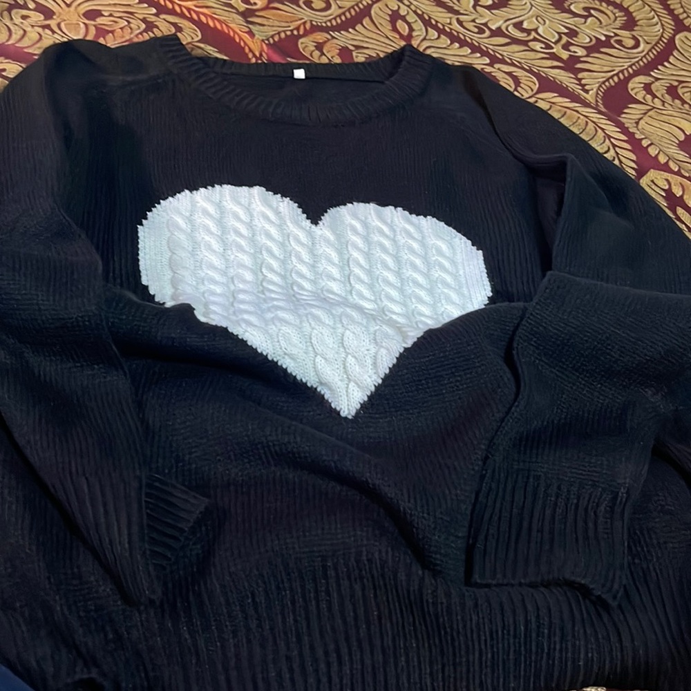 Heart sweater!